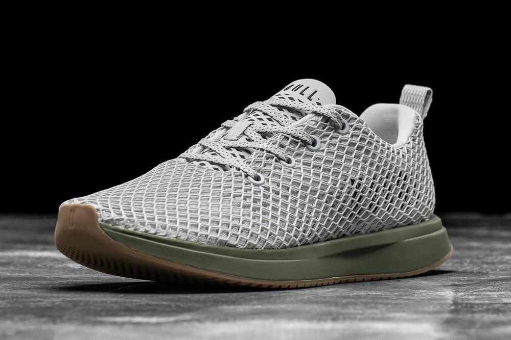 NOBULL Women's Arctic Mesh Running Shoes - Light Grey - Ireland (2059WTPIK)